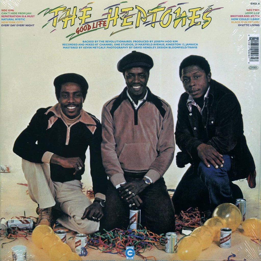 The Heptones - Good Life vinyl LP back cover