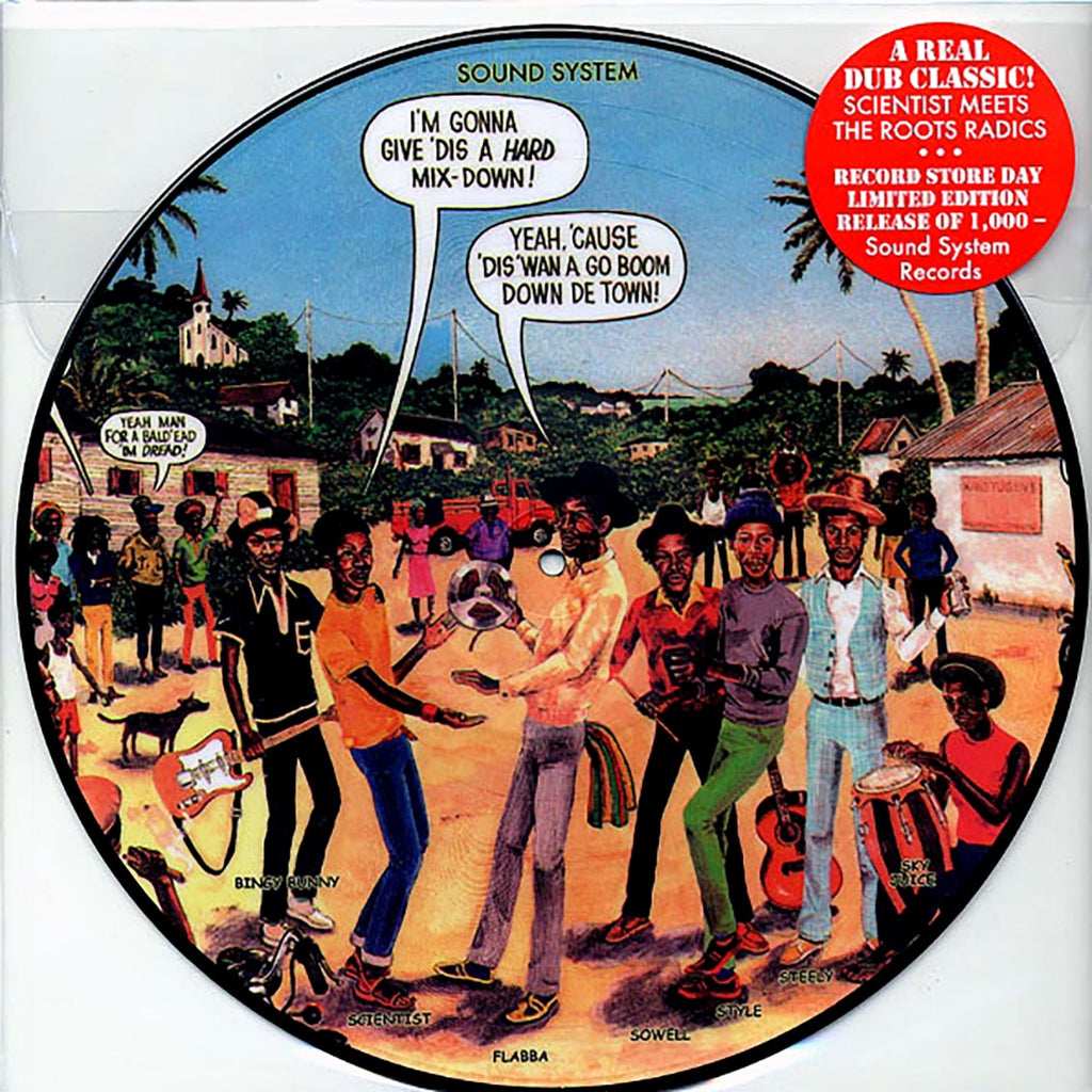 Scientist - Scientist Meets The Roots Radics (ltd. ed.) (picture disc) vinyl LP front cover