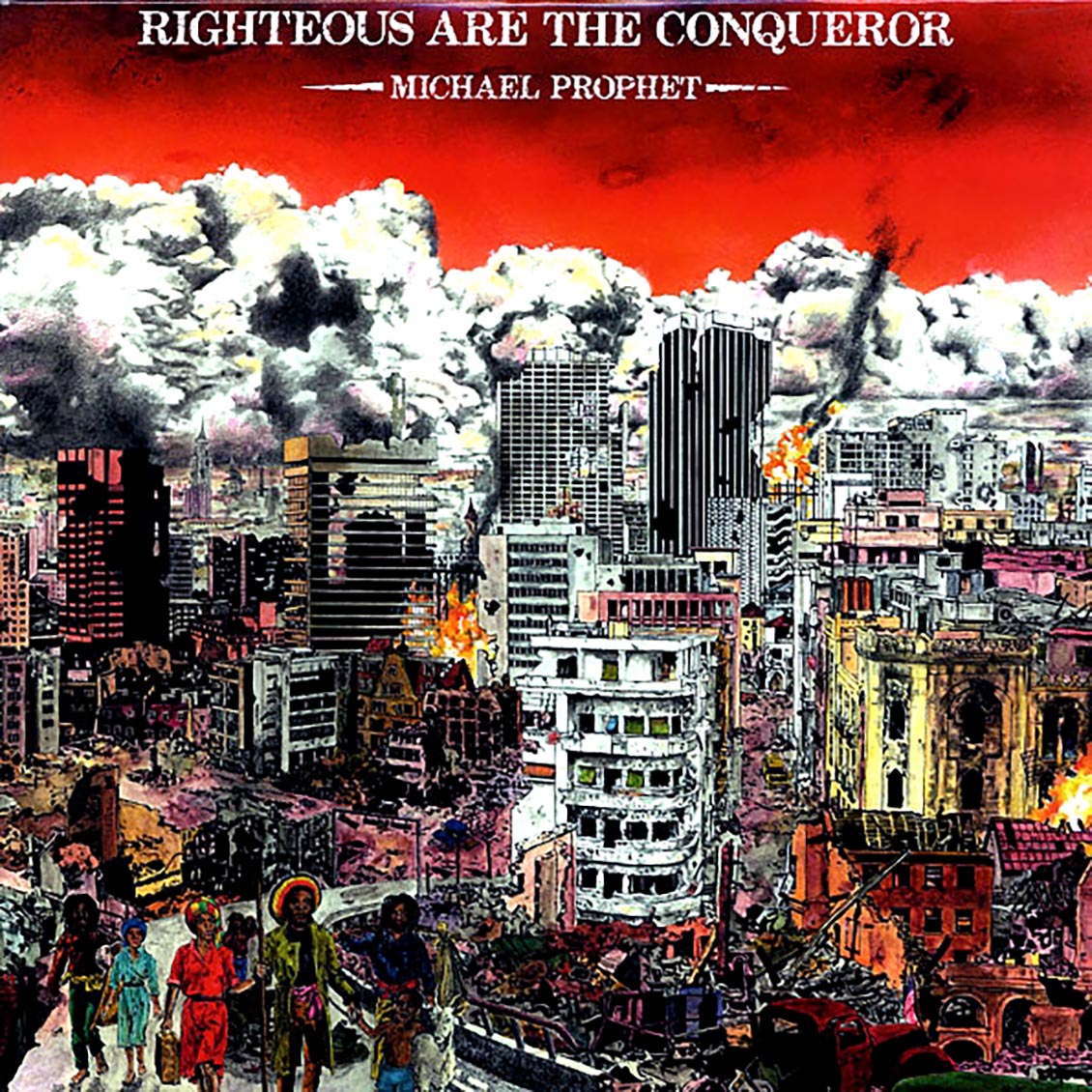 Michael Prophet - Righteous Are The Conqueror vinyl LP front cover