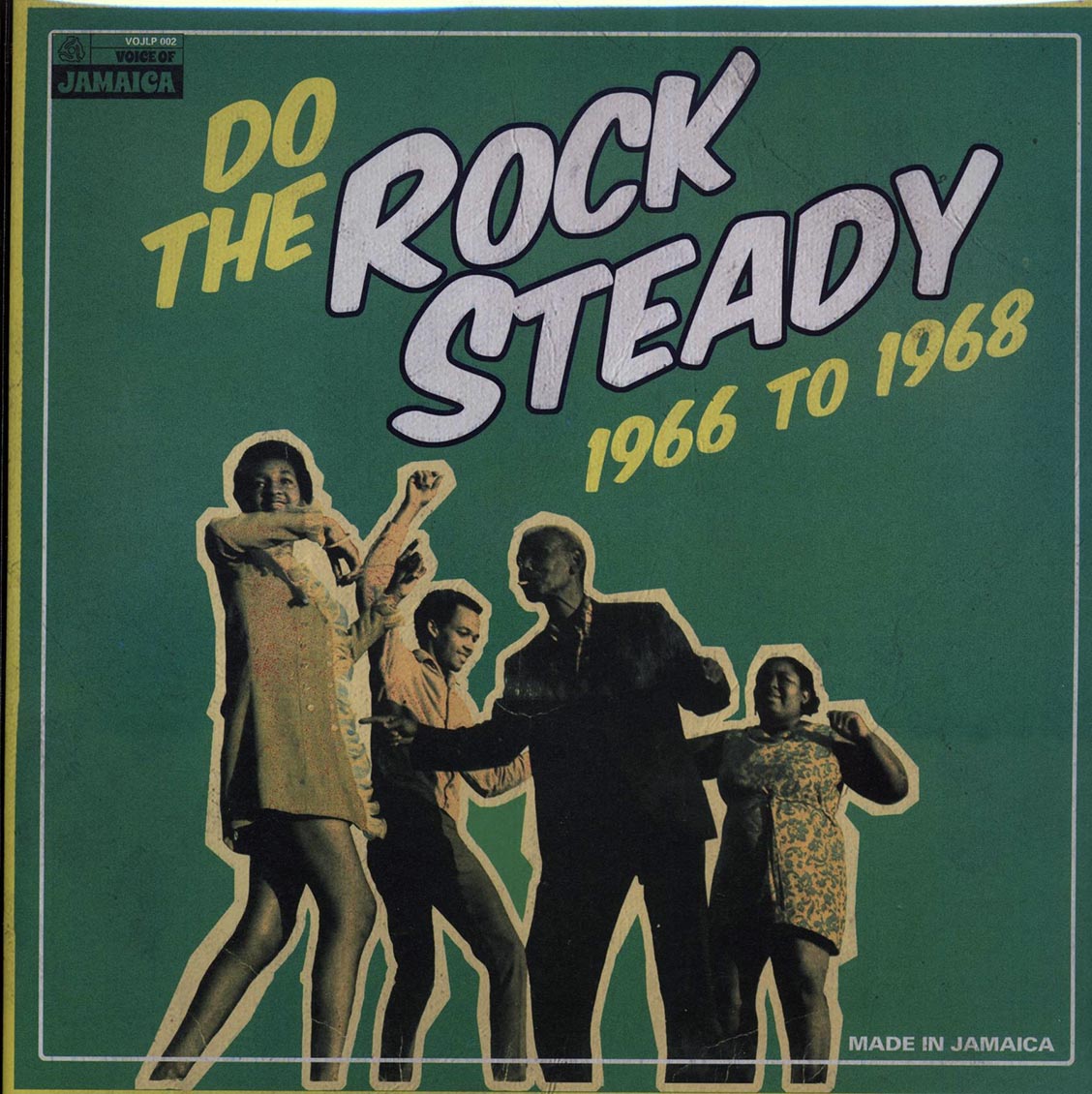 Uniques, The Sensations, Delroy Wilson, Etc. - Do The Rock Steady: 1966-1968 (180g) vinyl LP front cover