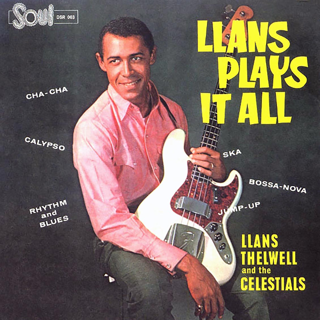 Llans Thelwell & The Celestials - Llans Plays It All (Japan) (Japan press) vinyl LP front cover