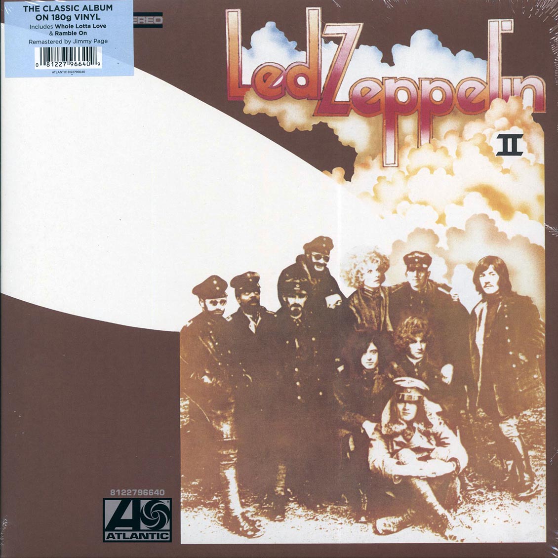Led Zeppelin - Led Zeppelin II (180g) vinyl LP front cover