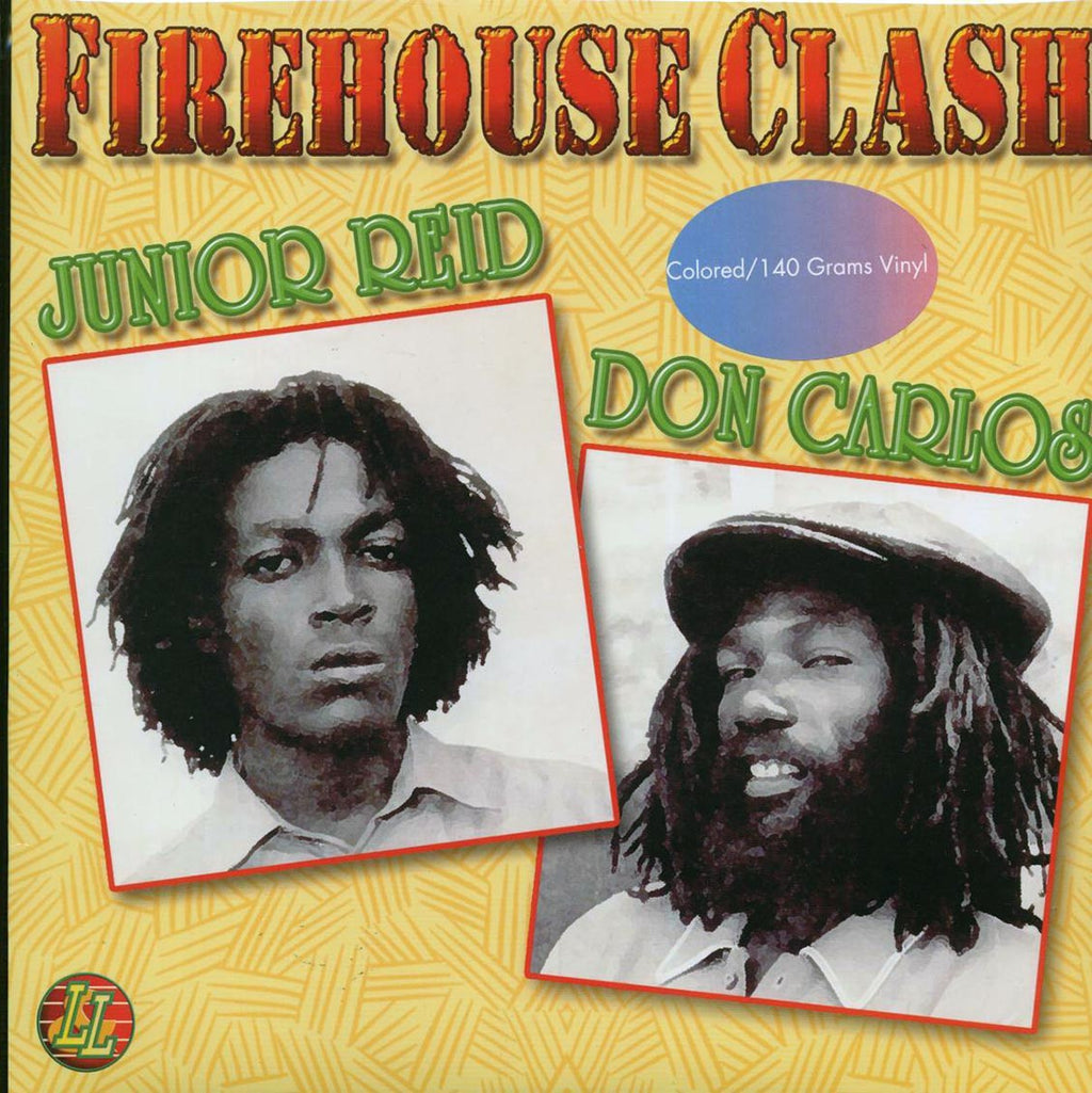 Jr. Reid, Don Carlos - Firehouse Clash vinyl LP front cover