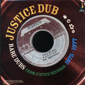 King Tubby - Justice Dub: Rare Dubs From Justice Records 1975-1977 (180g) vinyl LP front cover