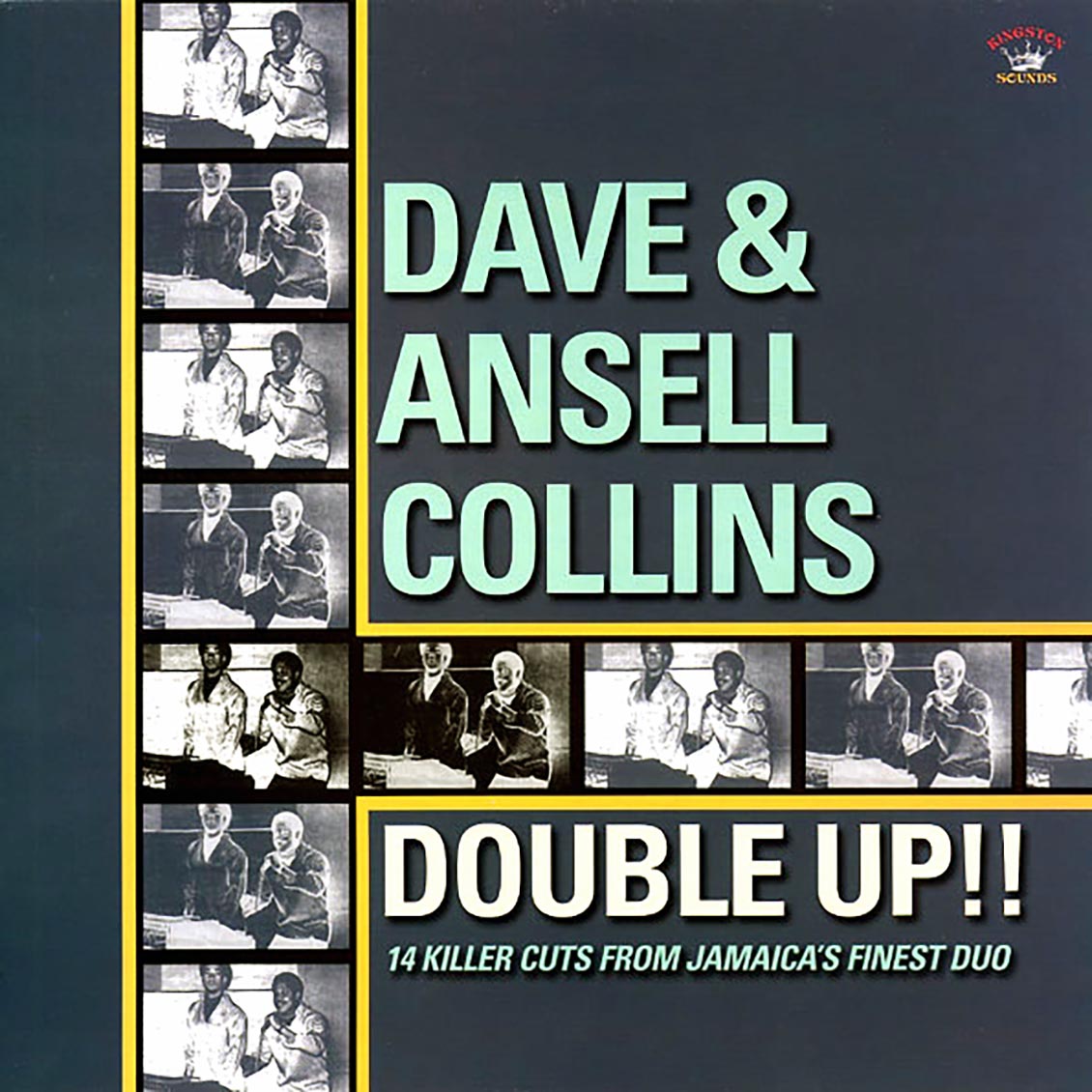 Dave & Ansel Collins - Double Up!! 18 Killer Cuts From Jamaica's Finest Duo (180g) vinyl LP front cover