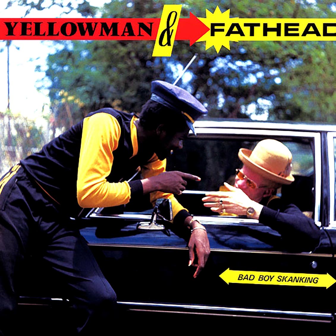 Yellowman, Fat Head - Bad Boy Skanking vinyl LP front cover