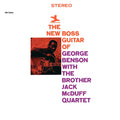 George Benson, Jack McDuff Quartet - The New Boss Guitar Of George Benson vinyl LP front cover