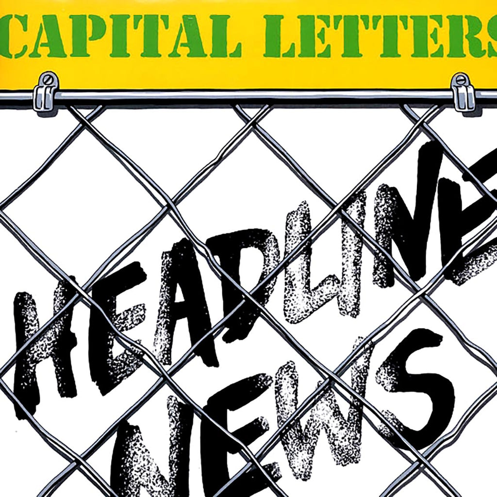 Capital Letters - Headline News vinyl LP front cover