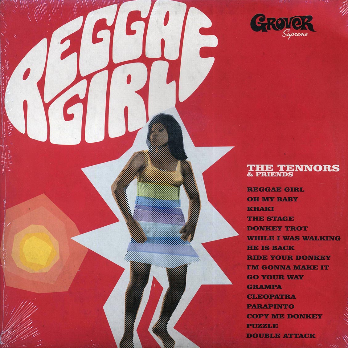Tennors, Clive's All Stars, The Harmonians, Etc. - Reggae Girl (180g) (incl. CD) vinyl LP front cover