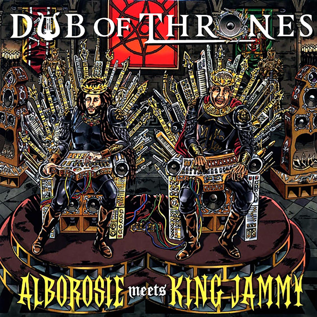 Alborosie, King Jammy - Dub Of Thrones: Alborosie Meets King Jammy vinyl LP front cover