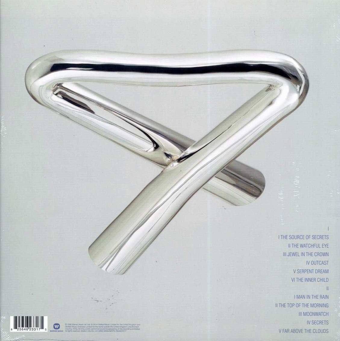 Mike Oldfield - Tubular Bells III (180g) vinyl LP back cover