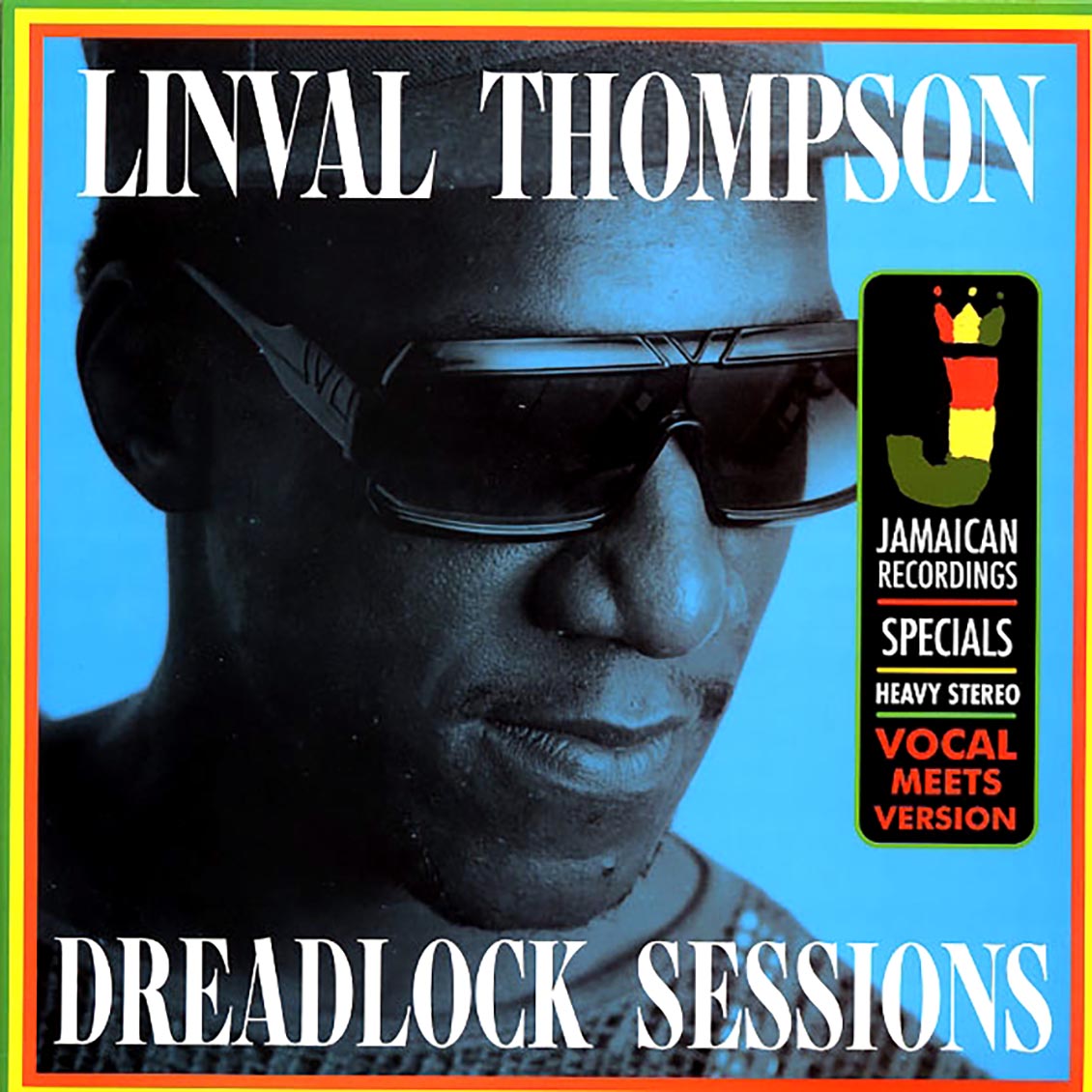 Linval Thompson - Dreadlock Sessions (ltd. ed.) (180g) (colored vinyl) vinyl LP front cover