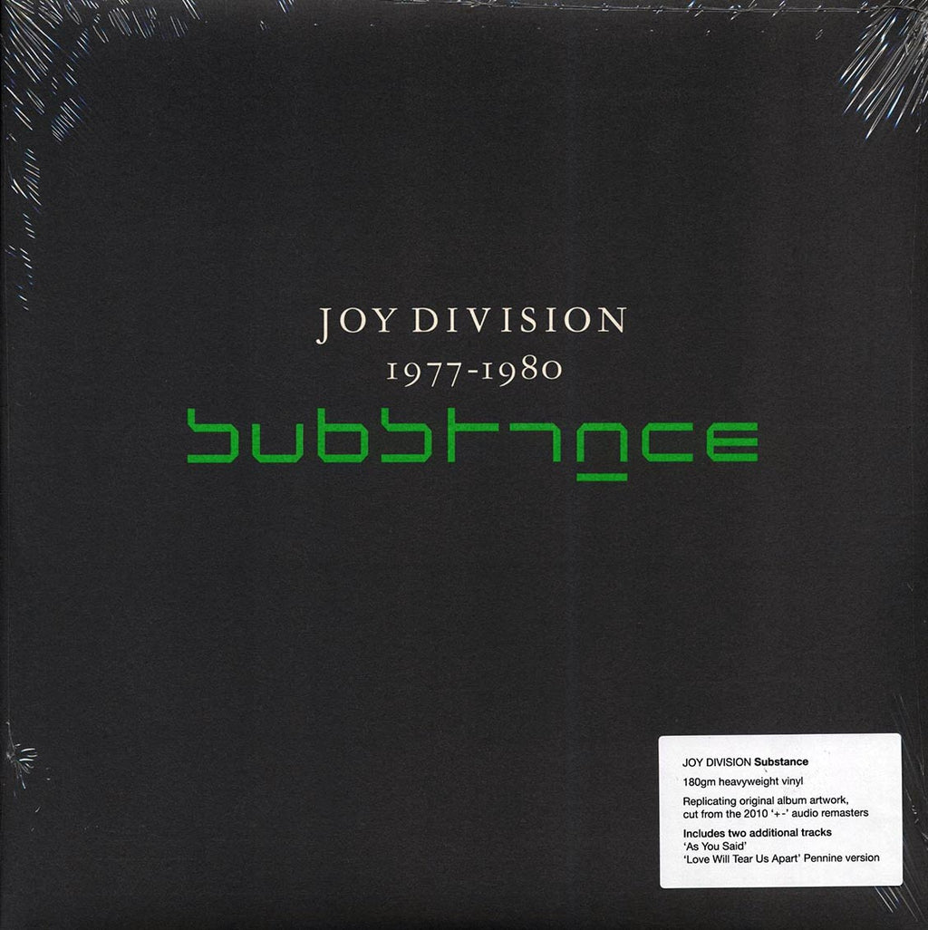Joy Division - Substance: 1977-1980 (2xLP) (180g) vinyl LP front cover