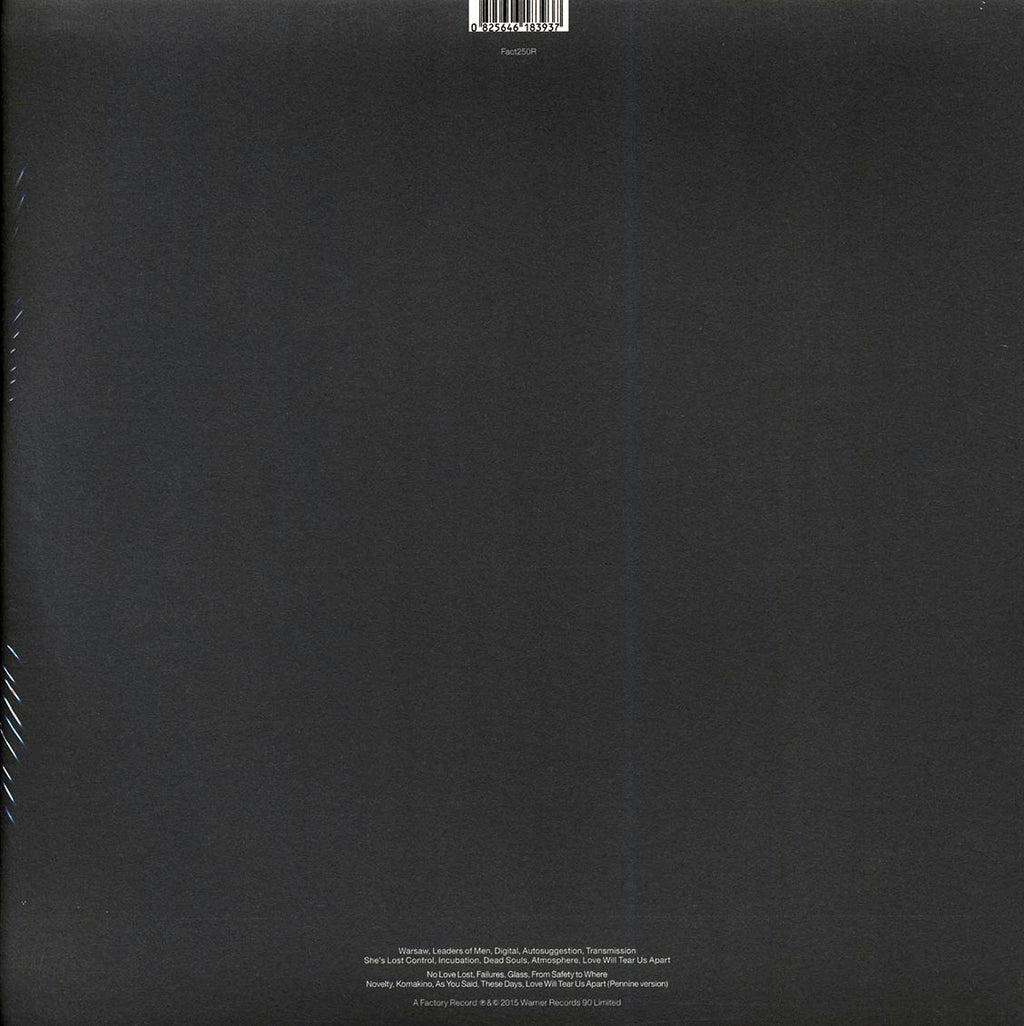 Joy Division - Substance: 1977-1980 (2xLP) (180g) vinyl LP back cover