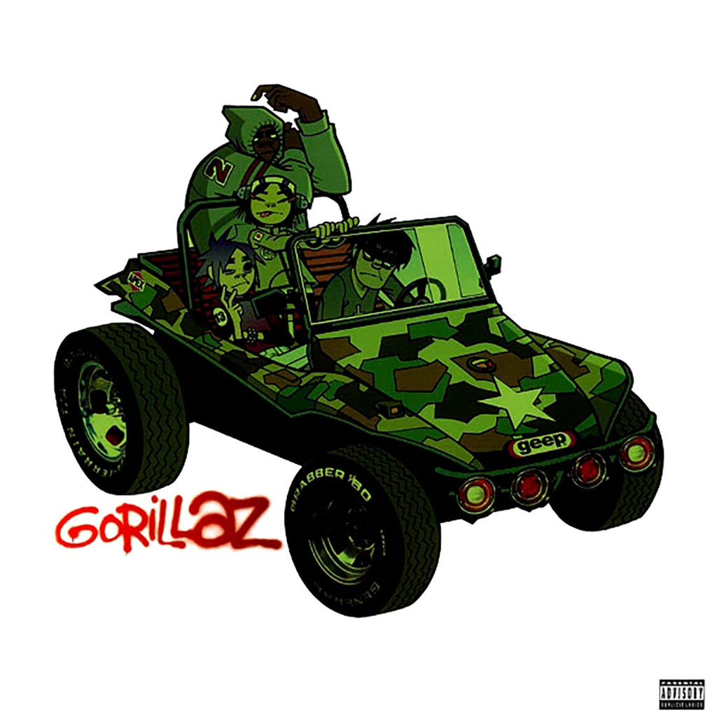 Gorillaz - Gorillaz (2xLP) vinyl LP front cover