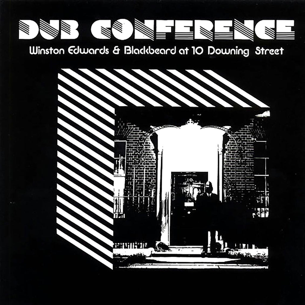 Winston Edwards, Dennis Bovell (Blackbeard) - Dub Conference: Winston Edwards & Blackbeard At 10 Downing Street vinyl LP front cover