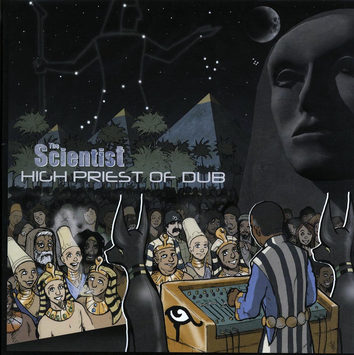 Scientist - High Priest Of Dub (+2 bonus tracks) (ltd. 300 copies made) (remastered) (colored vinyl) vinyl LP front cover