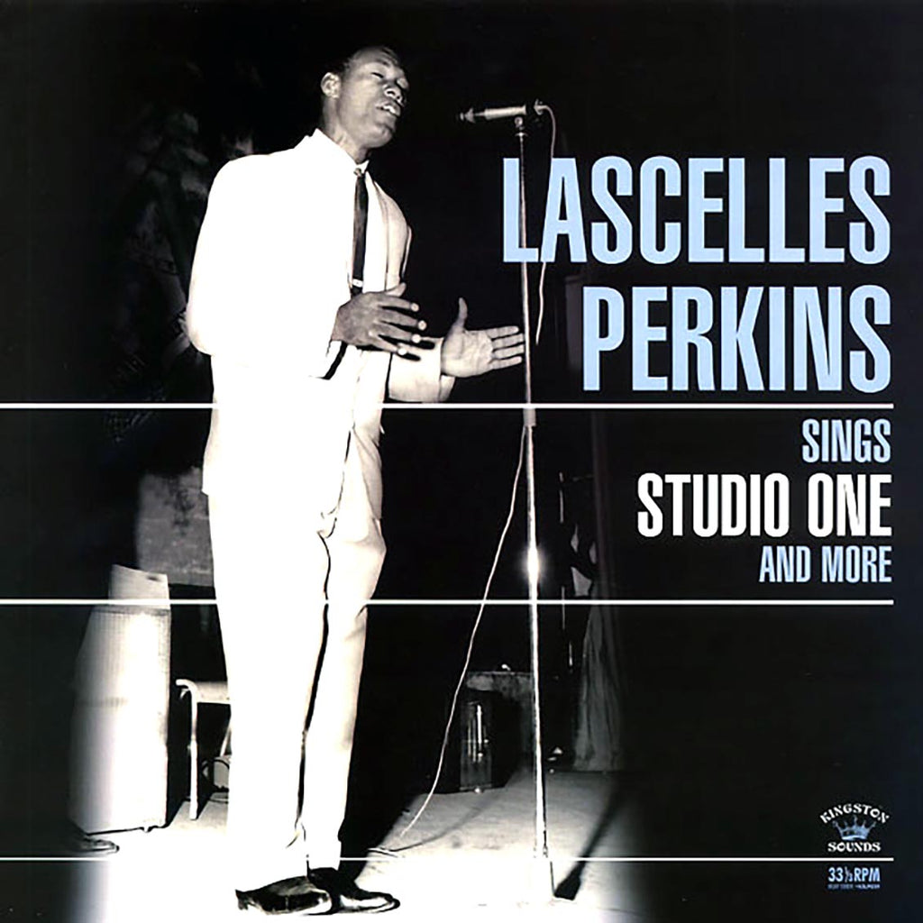 Lascelles Perkins - Sings Studio One And More (180g) vinyl LP front cover