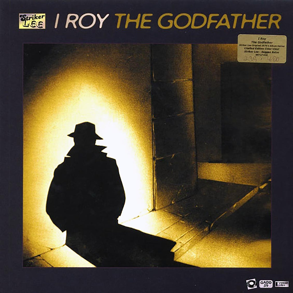 I Roy - The Godfather (ltd. 400 copies made) (colored vinyl) vinyl LP front cover