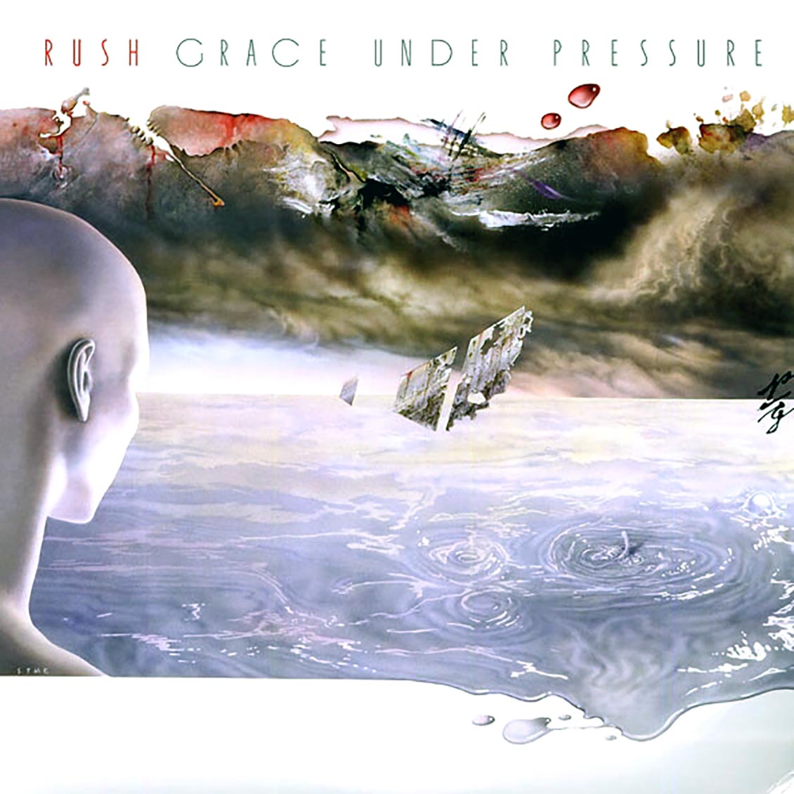 Rush - Grace Under Pressure (incl. mp3) (200g) (audiophile) vinyl LP front cover