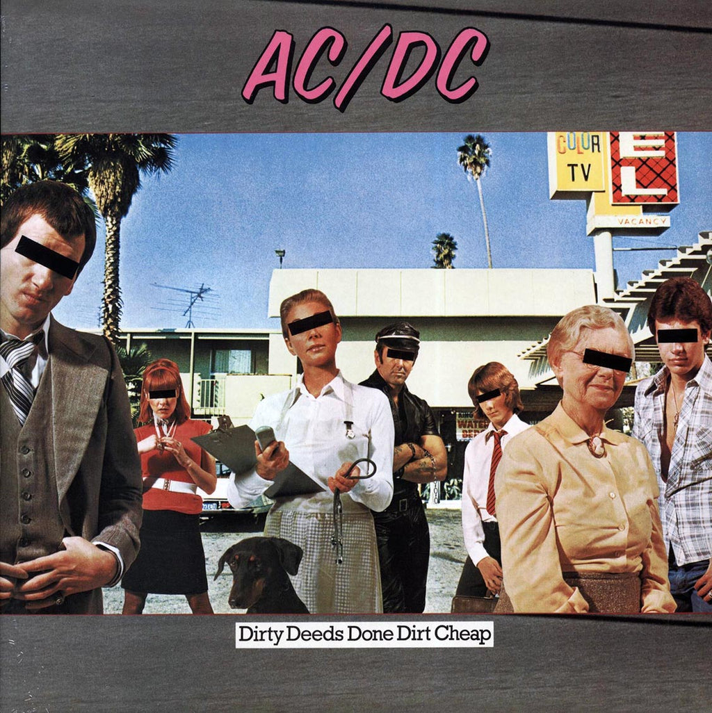 AC/DC - Dirty Deeds Done Dirt Cheap (180g) vinyl LP front cover