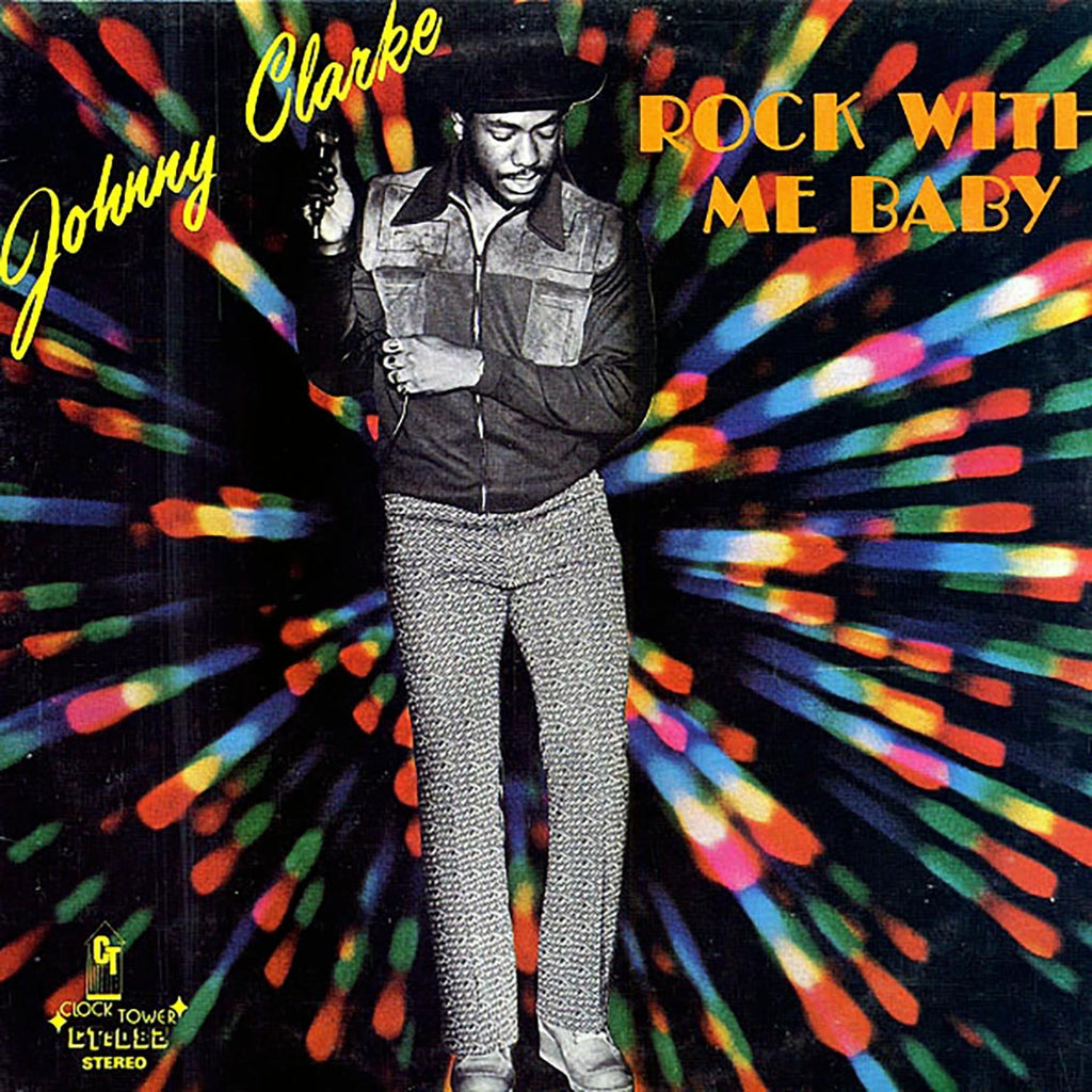 Johnny Clarke - Rock With Me Baby vinyl LP front cover