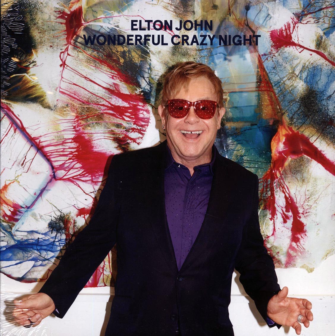 Elton John - Wonderful Crazy Night (180g) vinyl LP front cover