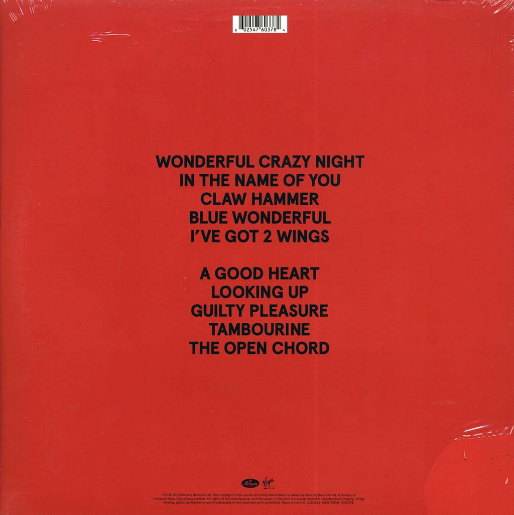 Elton John - Wonderful Crazy Night (180g) vinyl LP back cover