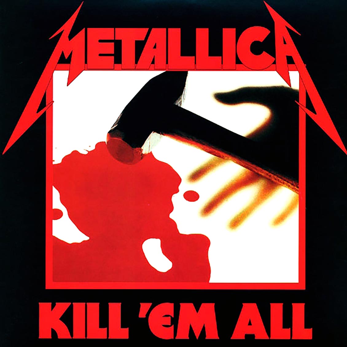 Metallica - Kill 'Em All (180g) vinyl LP front cover