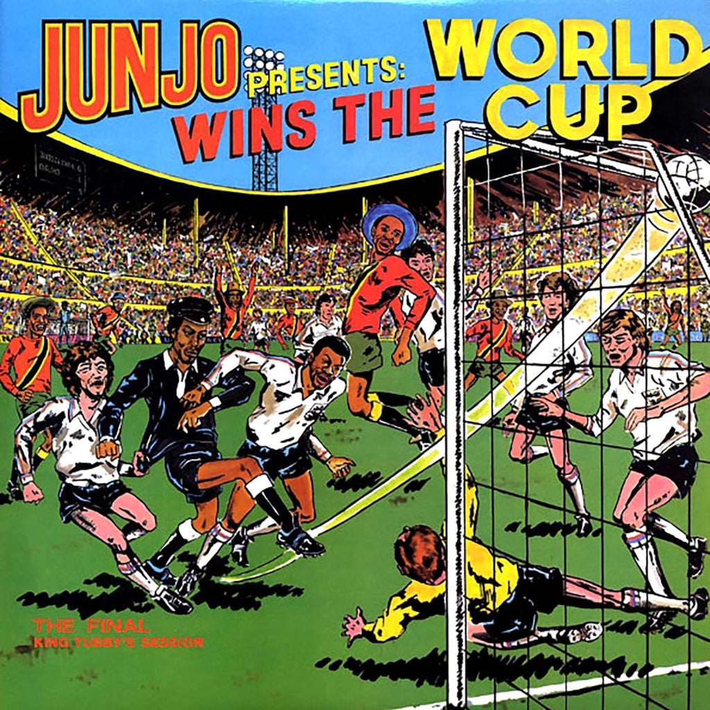 Scientist - Junjo Presents Wins The World Cup + Bonus Vocals Album (2xLP) vinyl LP front cover
