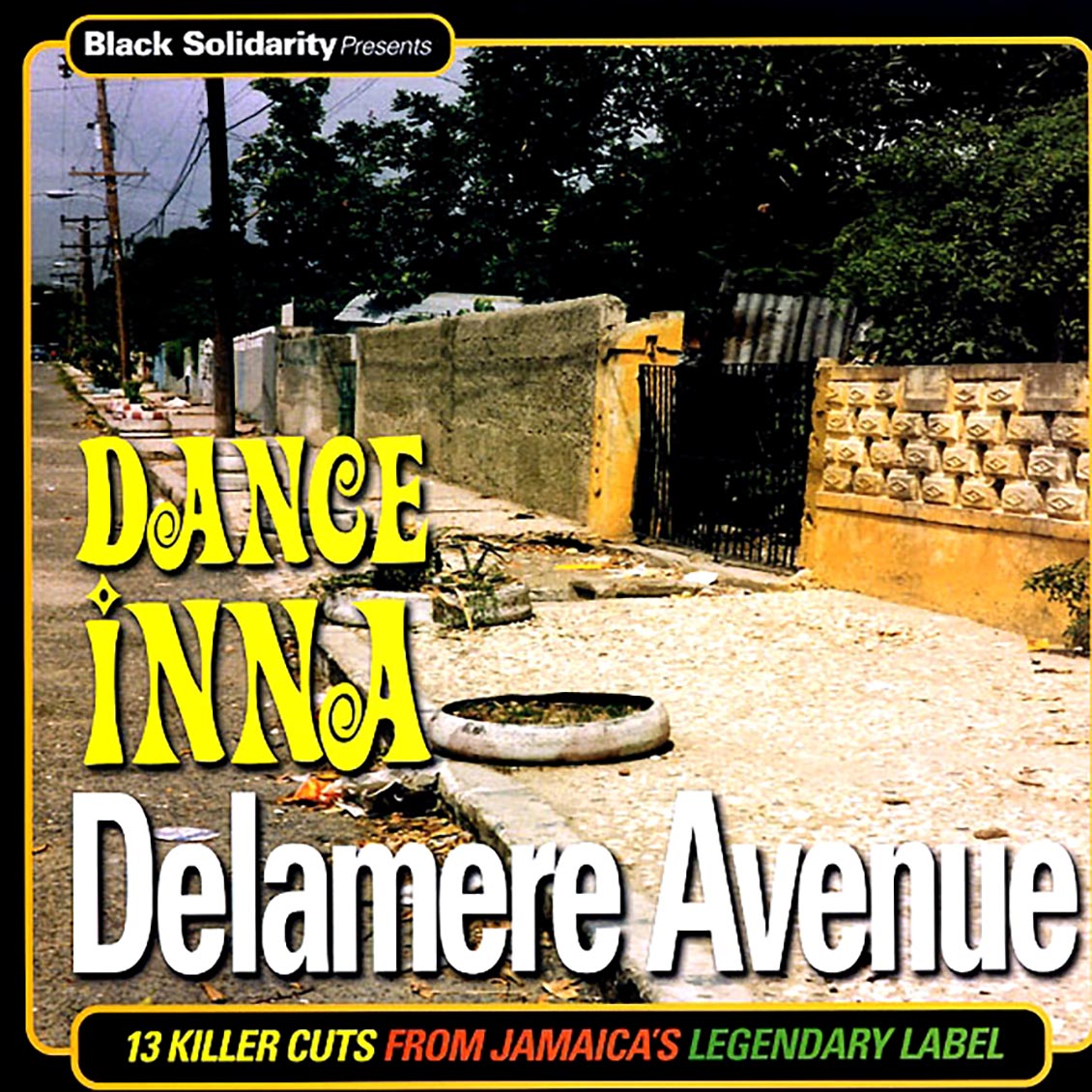 Linval Thompson, Early B, Triston Palmer, Jolly Stewart, Sammy Dread, Etc. - Dance Inna Delamere Avenue (180g) vinyl LP front cover