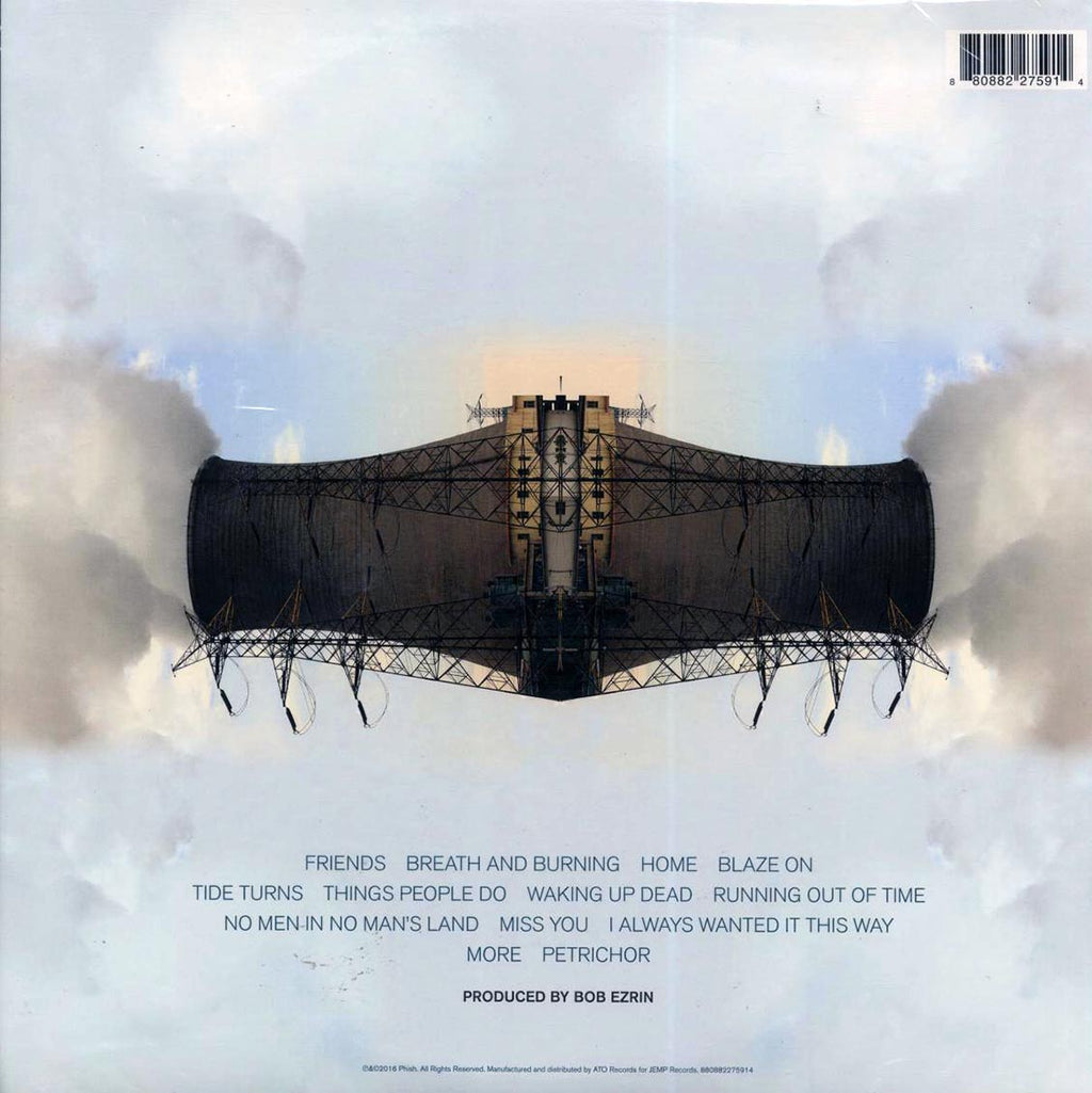 Phish - Big Boat (ltd. ed.) (2xLP) (clear vinyl) vinyl LP back cover