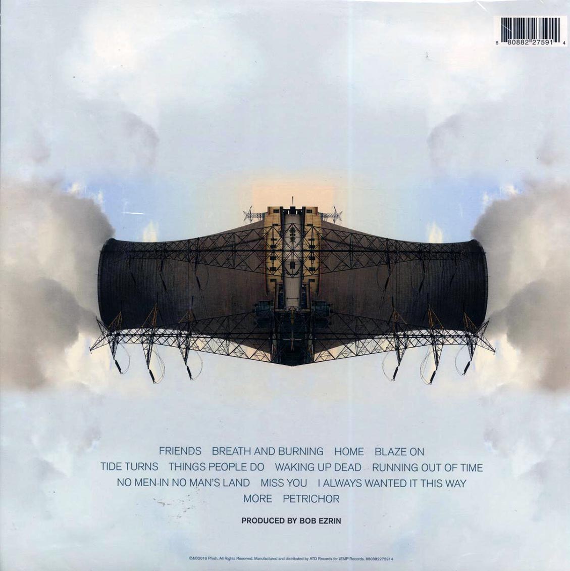 Phish - Big Boat (ltd. ed.) (2xLP) (clear vinyl) vinyl LP back cover