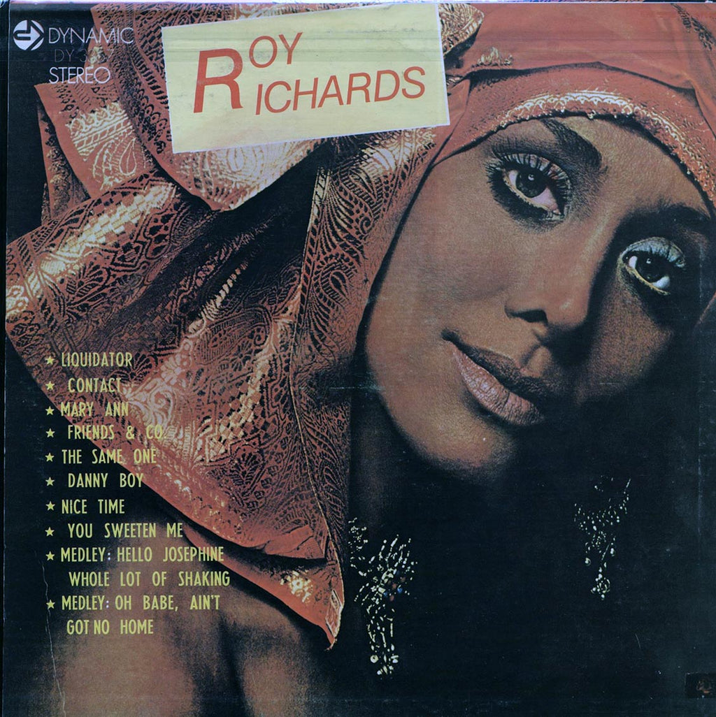 Roy Richards - Roy Richards vinyl LP back cover