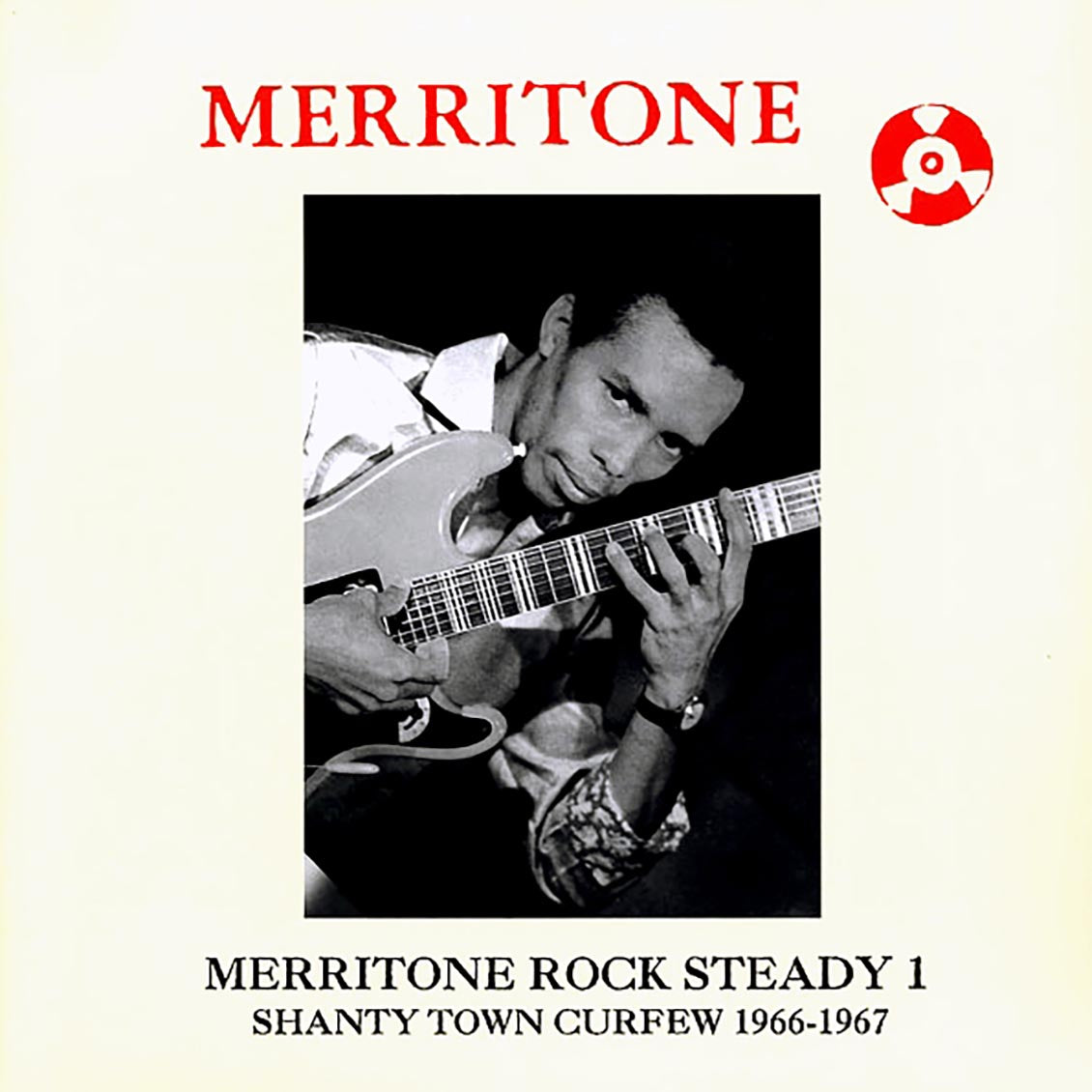 Hopeton Lewis, The Ethiopians, The Renegades, Etc. - Merritone Rock Steady 1: Shanty Town Curfew 1966-1967 (Japan) (Japan press) (2xLP) vinyl LP front cover