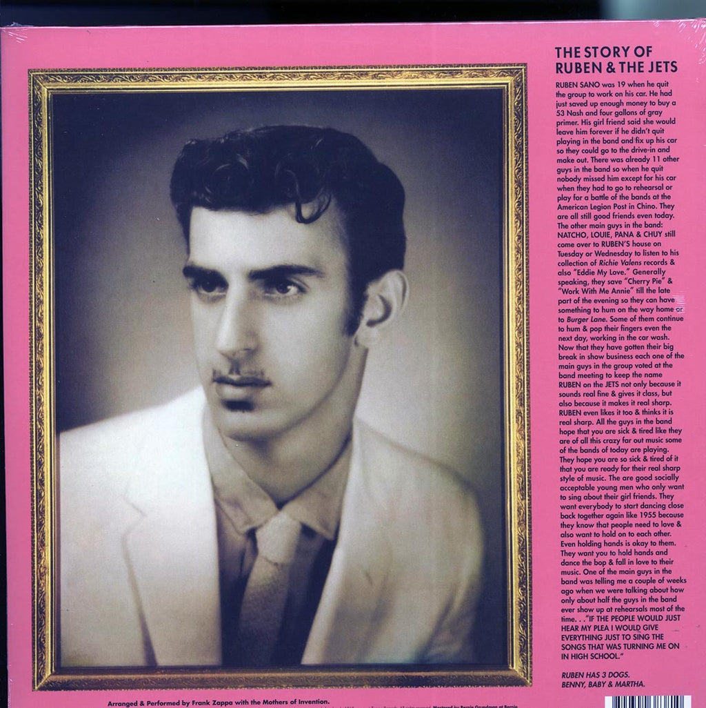 Frank Zappa, The Mothers Of Invention - Cruising With Ruben & The Jets (180g) (audiophile) vinyl LP back cover