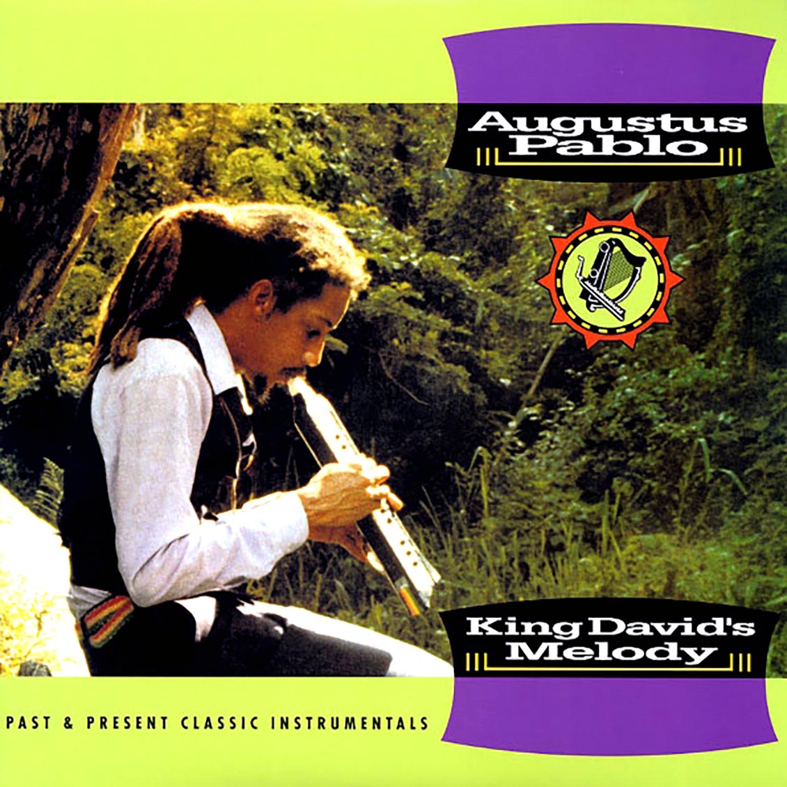 Augustus Pablo - King David's Melody vinyl LP front cover