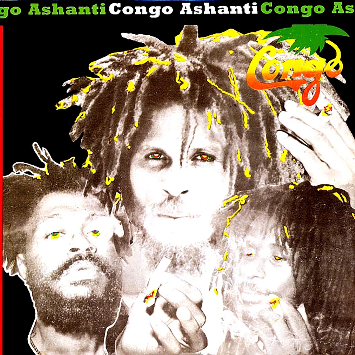 The Congos - Congo Ashanti vinyl LP front cover