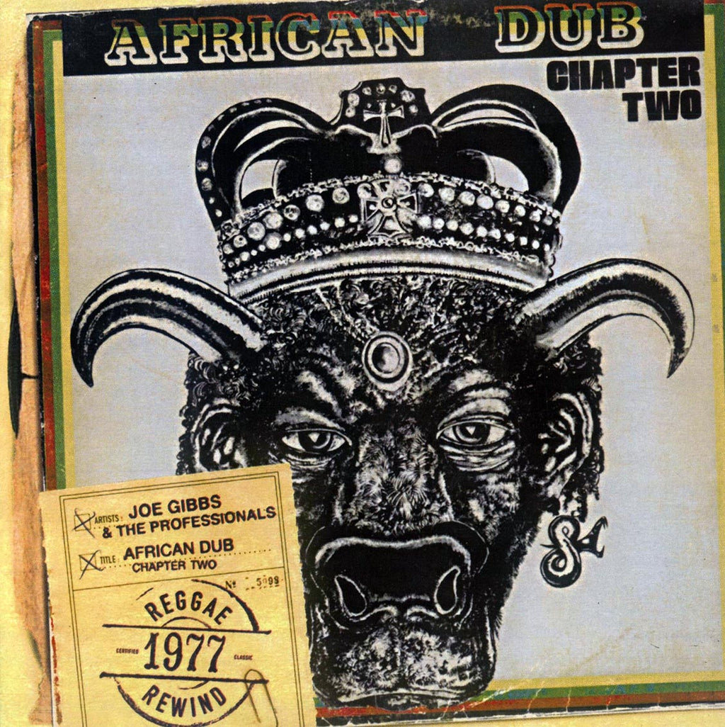 Joe Gibbs & The Professionals - African Dub All Mighty Chapter 2 vinyl LP front cover