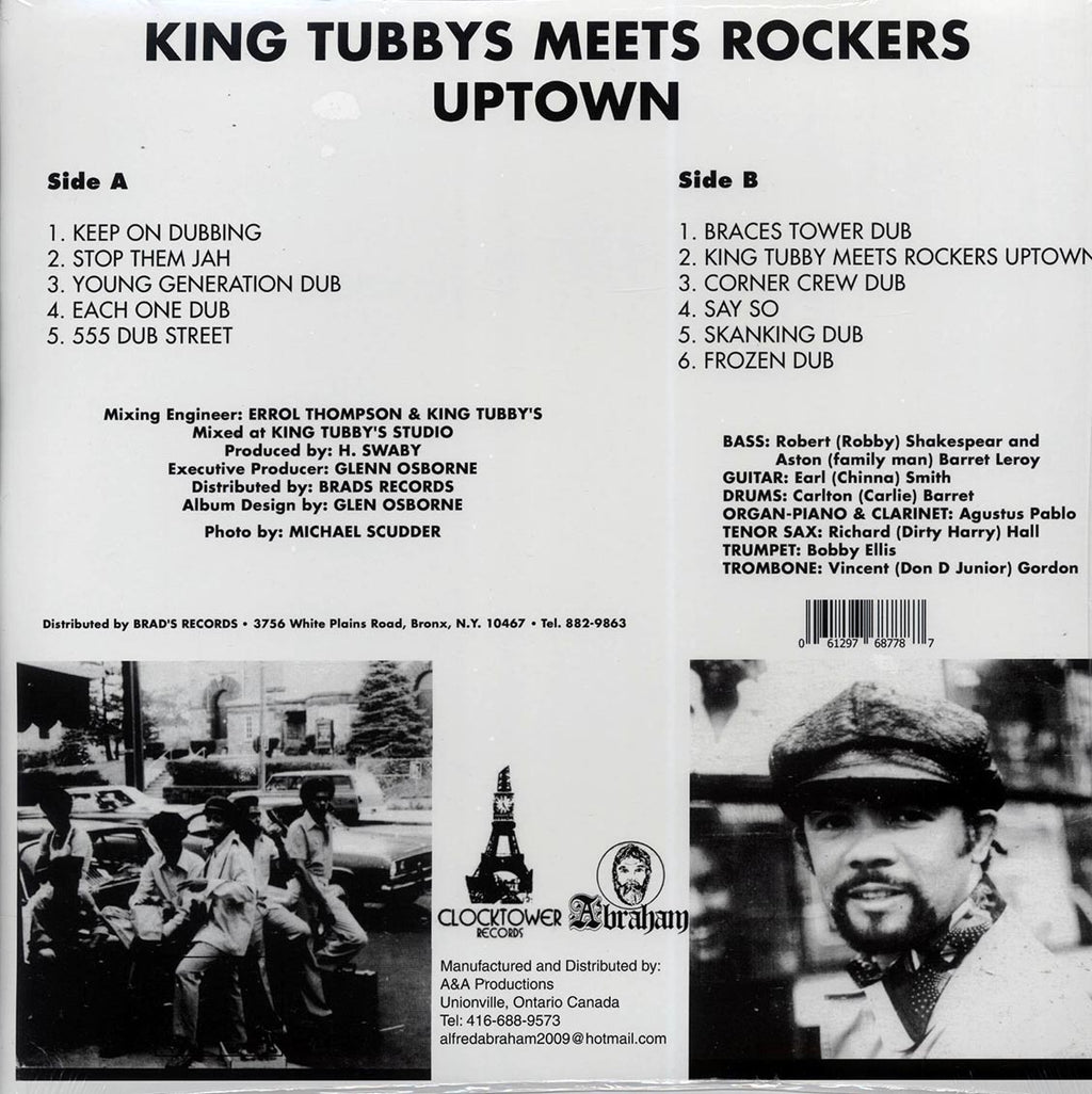 Augustus Pablo - King Tubbys Meets Rockers Uptown vinyl LP back cover