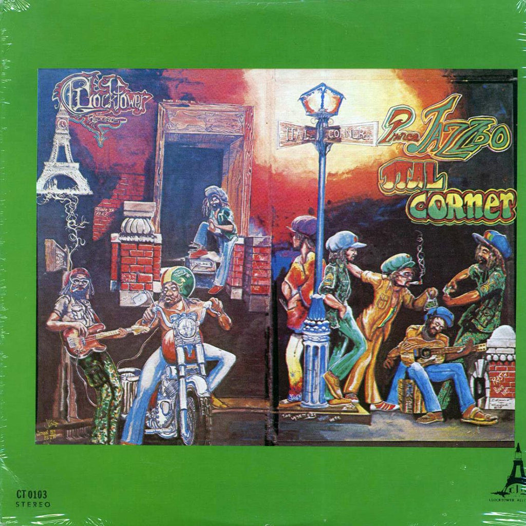 Prince Jazzbo - Ital Corner vinyl LP front cover
