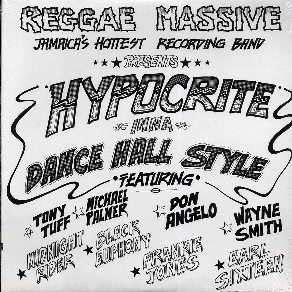 Wayne Smith, Tony Tuff, Don Angelo, Michael Palmer, Etc. - Hypocrite Inna Dance Hall Style (rhythm: "Hypocrite") vinyl LP front cover