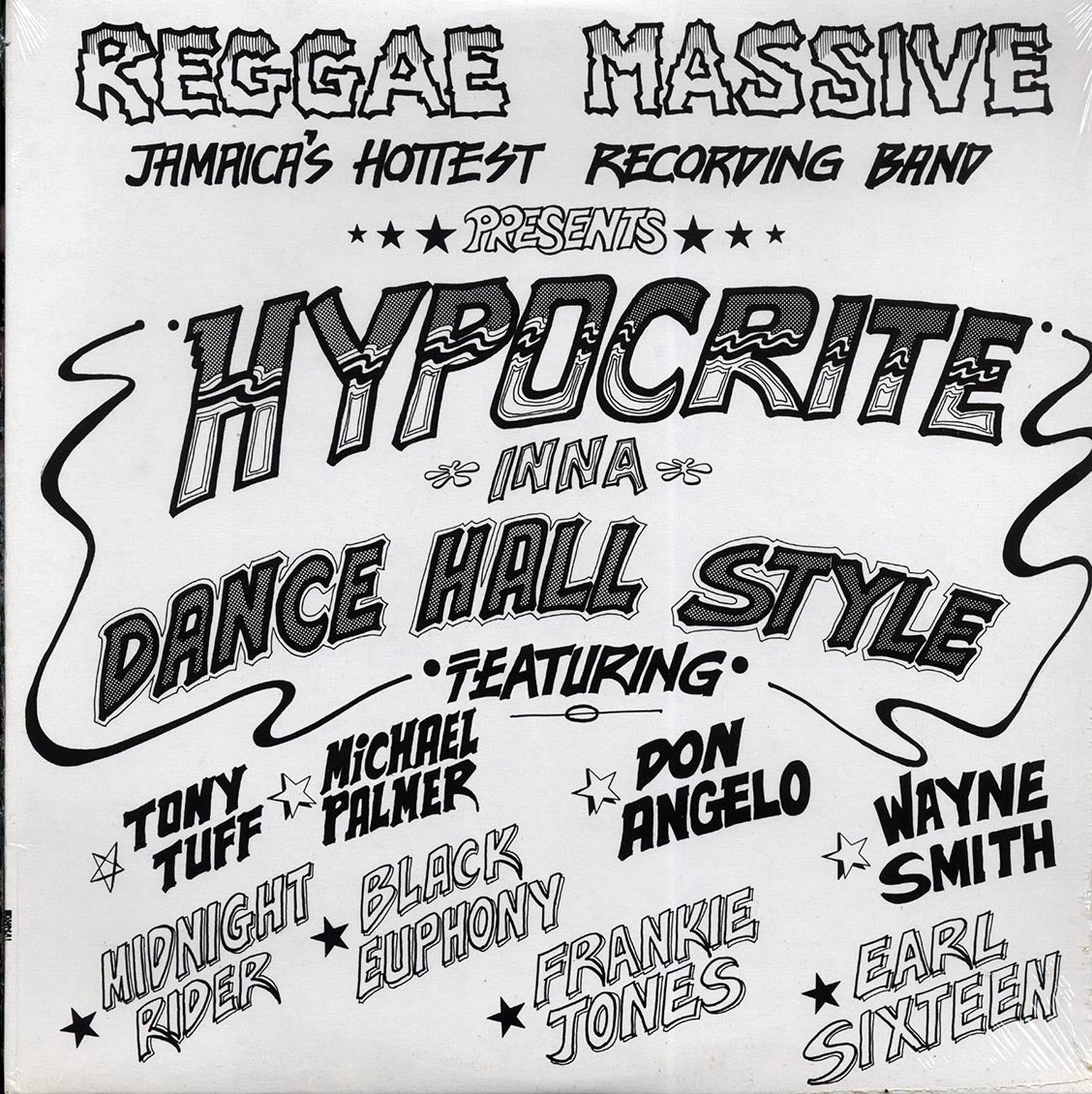 Wayne Smith, Tony Tuff, Don Angelo, Michael Palmer, Etc. - Hypocrite Inna Dance Hall Style (rhythm: "Hypocrite") vinyl LP front cover