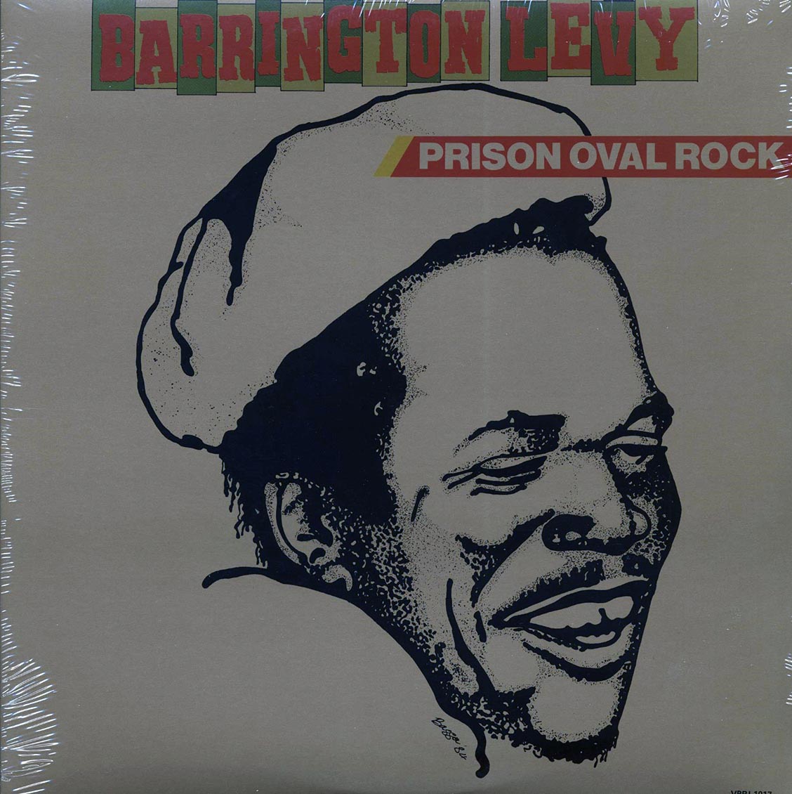 Barrington Levy - Prison Oval Rock vinyl LP front cover