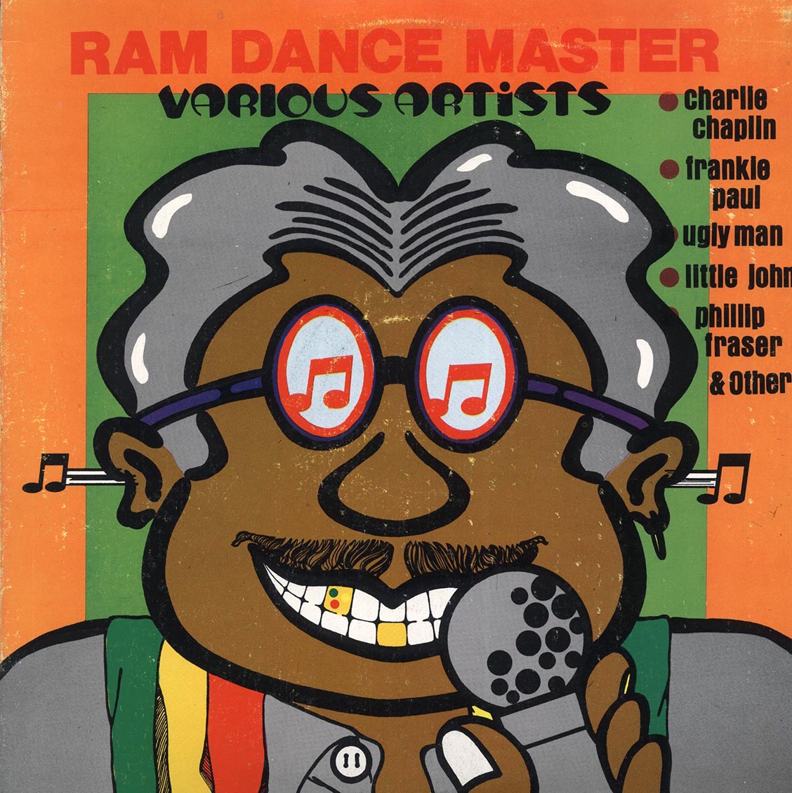 Carl Meeks, Charlie Chaplin, Uglyman, Little John, Etc. - Ram Dance Master (Jamaica press) (orig. press) vinyl LP front cover