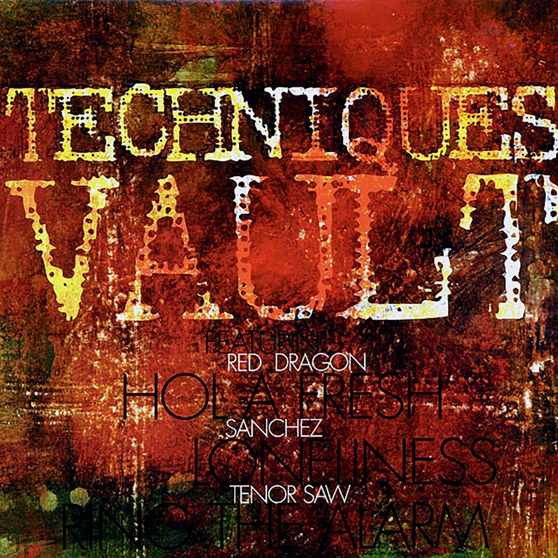 Tenor Saw, Papa San, Professor Nuts, Super Beagle, Etc. - Techniques Vault vinyl LP front cover