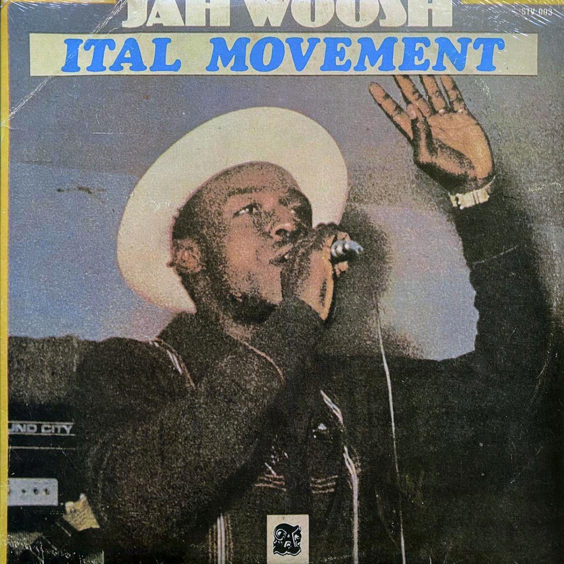 Jah Woosh - Ital Movement vinyl LP front cover