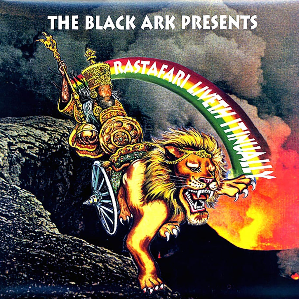Lee Perry, Watty Burnett, Juks Dread, Etc. - Rastafari Liveth Itinually vinyl LP front cover