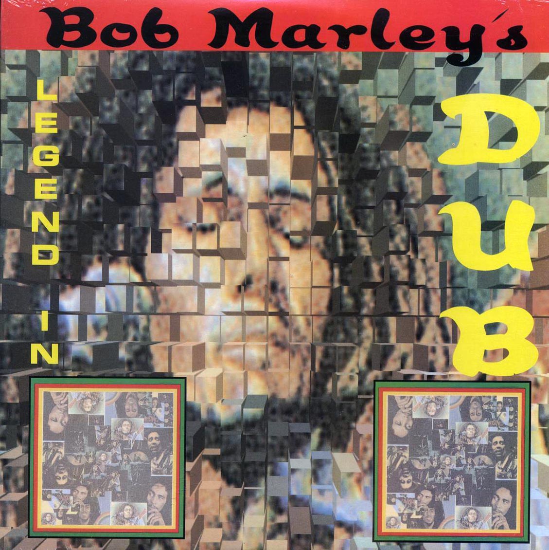 Bob Marley - Legend In Dub vinyl LP front cover