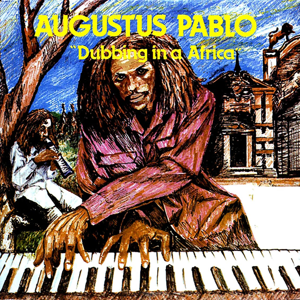 Augustus Pablo - Dubbing In A Africa vinyl LP front cover